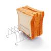 Stainless Steel Bread Rack 8-Slot Toast Holder for Air Fryer Rectangle Toast