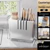 Stainless Steel Kitchen Knife & Utensil Holder