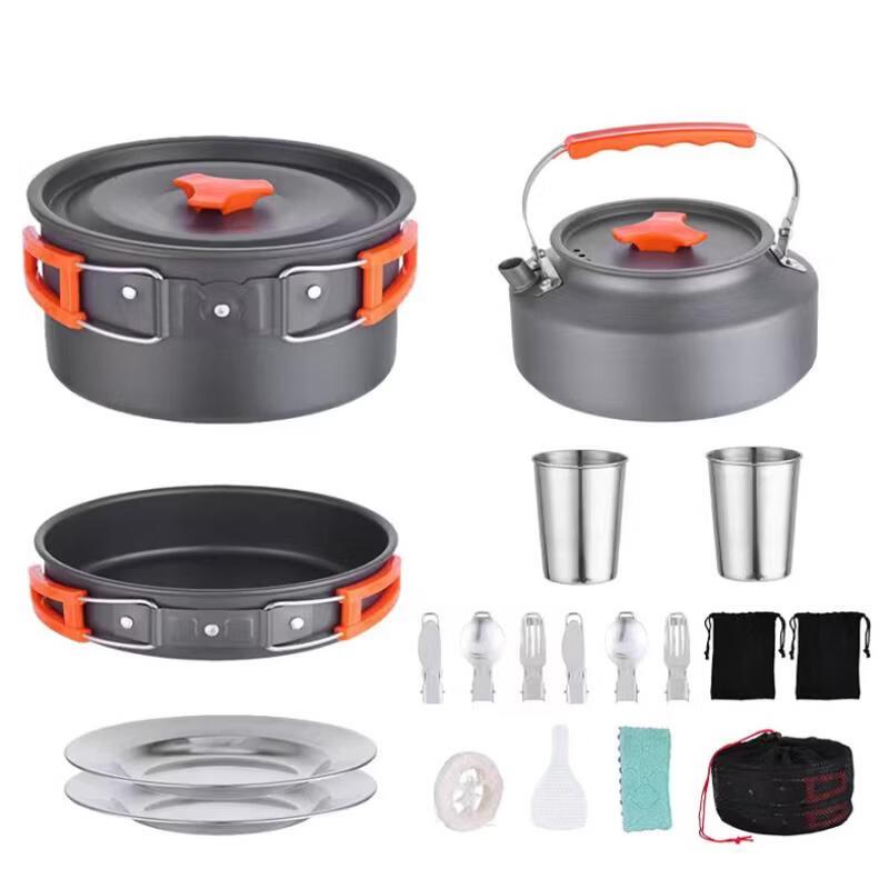 OLOEY 2-3 Person Outdoor Camping Cookware Set