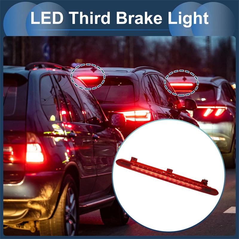 Additional Brake Lamp High Mount Stop Lamp Third Brake Light For Vw Touran 2003-2010 High Mounted Stop Light 1T0945097A Red