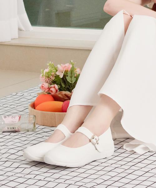 [Customade Woman] 4cm Sporty Mary Jane Sneakers Avery CW0065IV 225