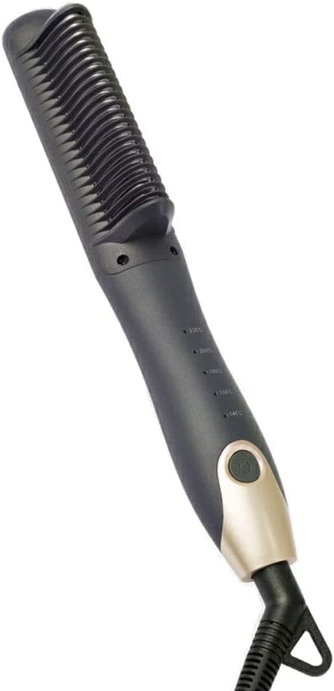 and Damaging with No Skin up in 60 Saves Time on Busy Heat Brush Comb Hair Iron 2 Comb Iron Hair Iron Brush for Peace of Mind Even If You Straight чёрный