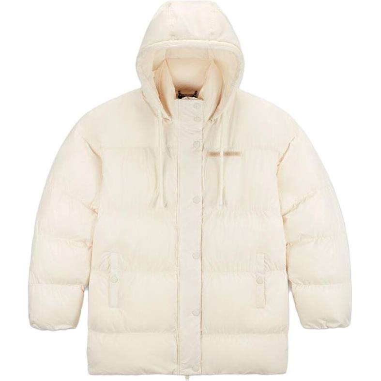 Converse Jackets Women s White Hooded Moderate Other 10025202-A02 L
