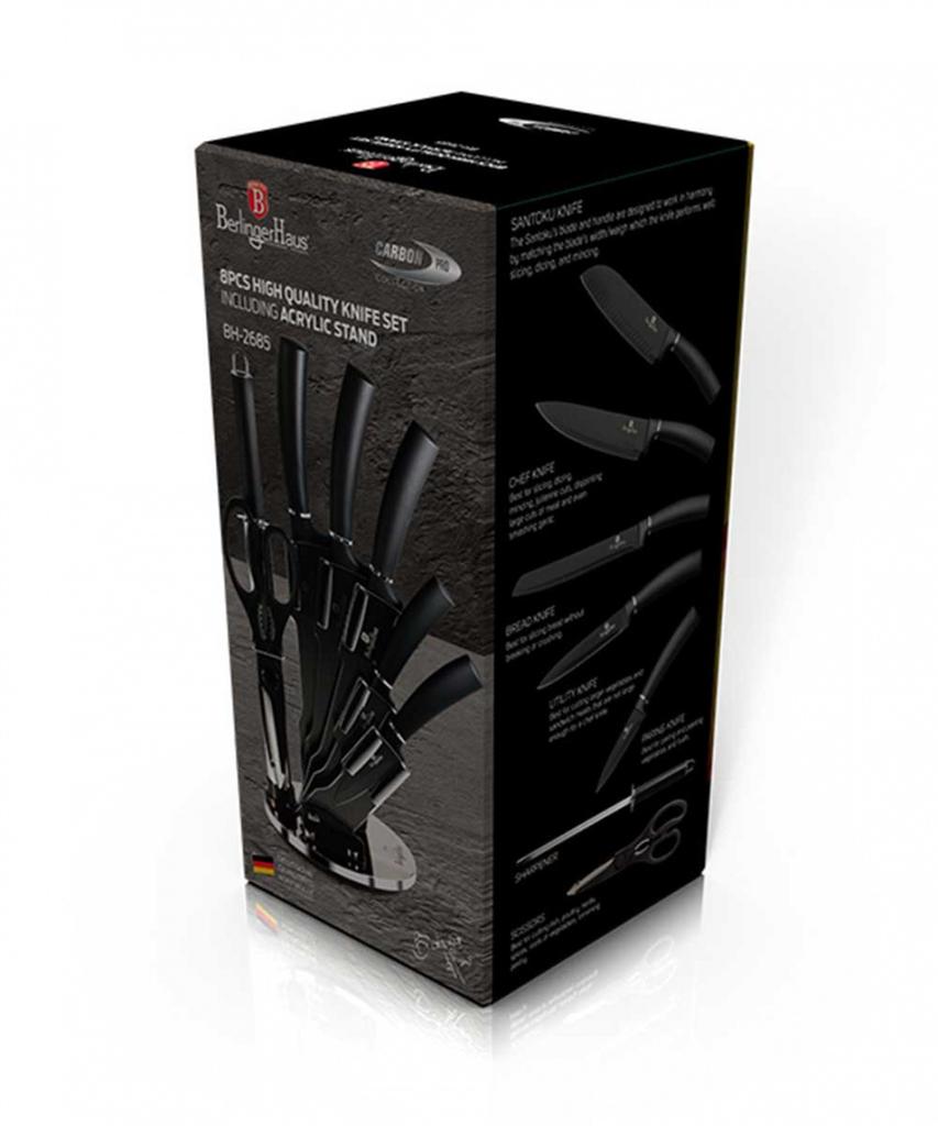 BERLINGER HAUS BH-2685 KNIFE SET IN STAND