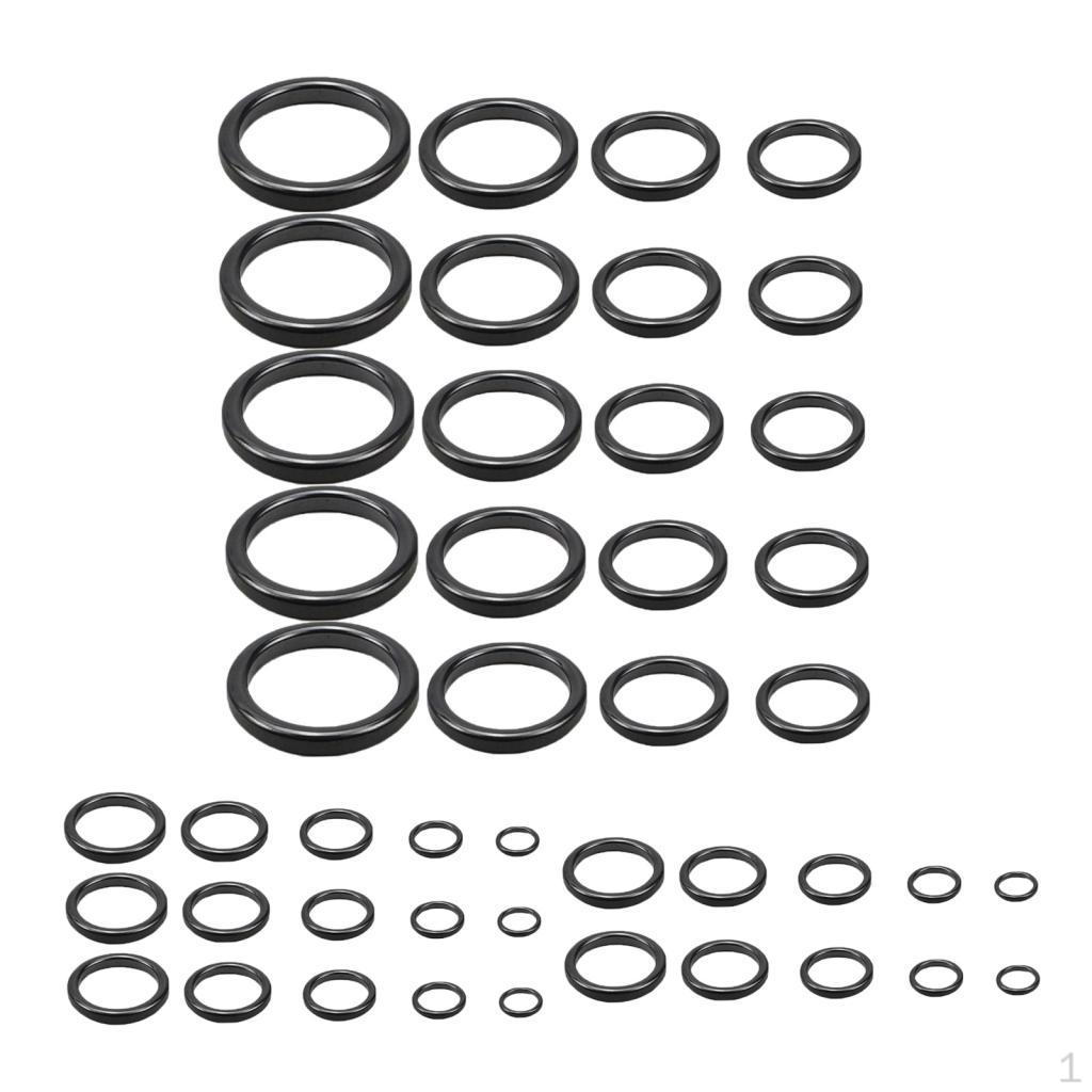 

26 Pieces Fishing Rod Repair Kit Guide Rings Tip Eye 45pcs
