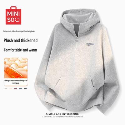 Men's Half-Zip Fleece Hoodie
