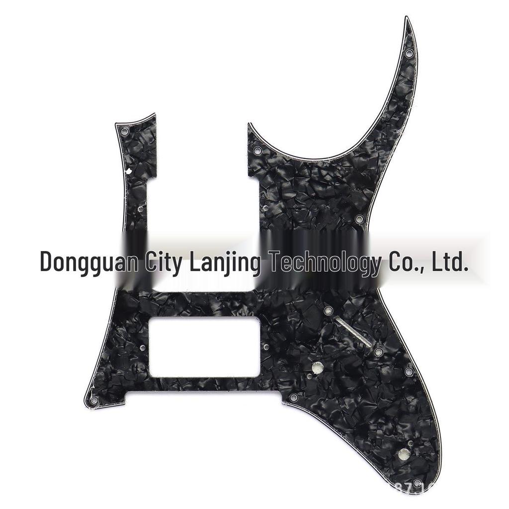 Open HSH Double/Single Electric Guitar Pickguard 9-Hole Scratch Plate for IB 7V Guitar