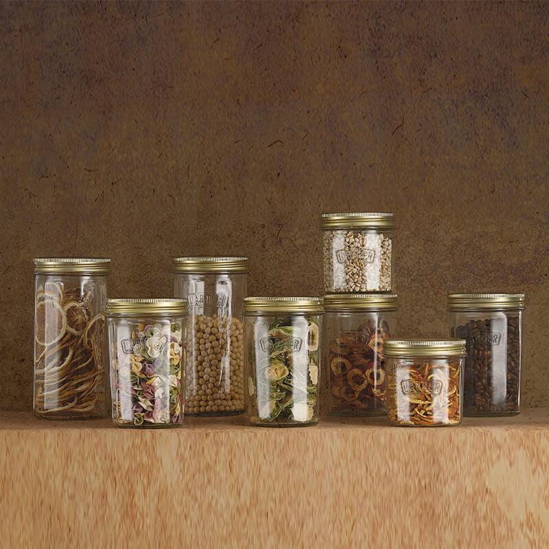 

Bailock Leide Glass Storage Jar 8-Piece Set