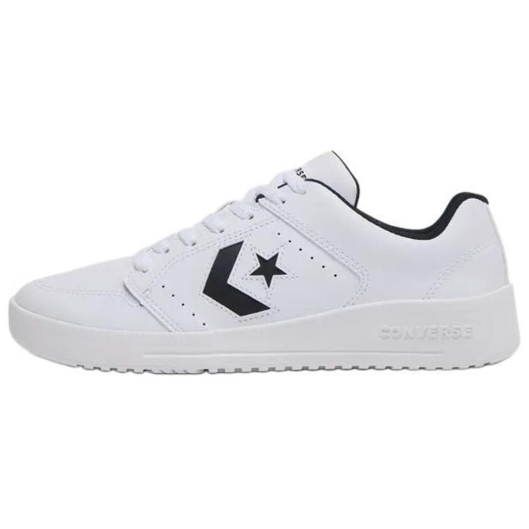 

New Converse Day One Court Anti Slip Wear Resistant Low Top Skateboard Shoes Unisex White Black A14807C 42
