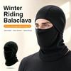 Riding Balaclava Fleece Lined Thickened Warm Cold Protection Windproof Full Face Cover for Autumn Winter Outdoor Cycling