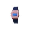 CASIO Customized watch modified series red mirror silver resin case life waterproof classic retro small square watch A158WA-1 A158WA-1
