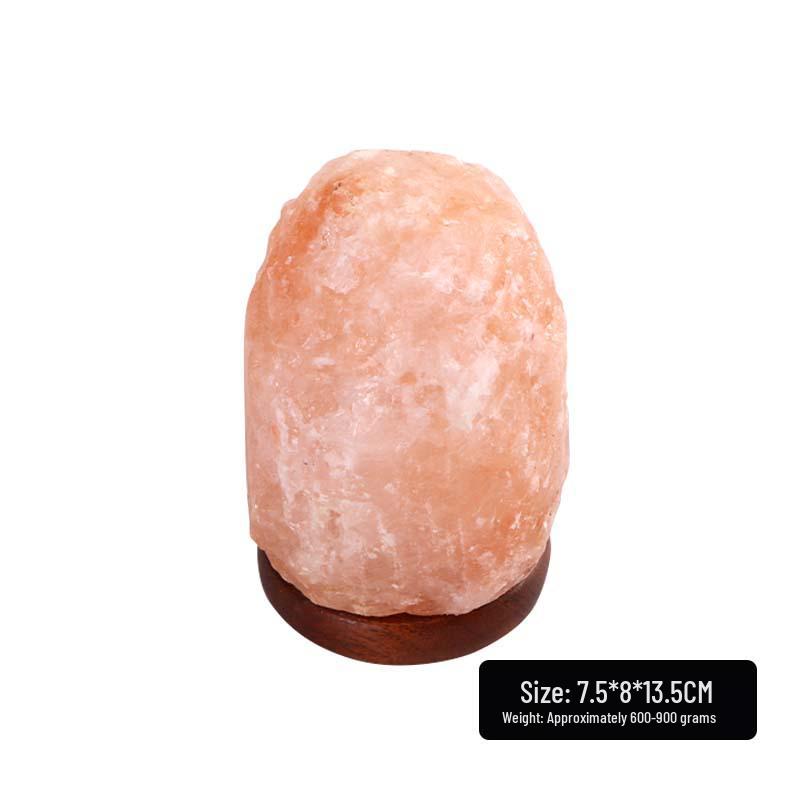 USB Himalayan Crystal Salt Lamp - Various Shapes, Mineral Salt Decor natural form