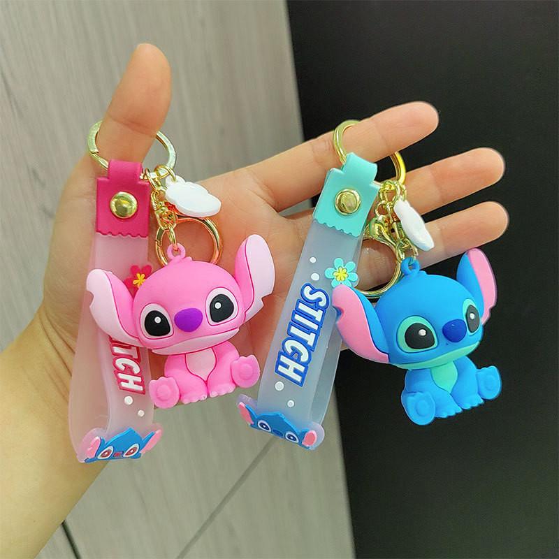Colorful Silicone Stitch Keychain Accessory Perfect Cute Gift For All Occasions