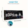 Spezia Calcio Mouse Pad, Large Gaming Desk Mat, Non-slip XXL Mousepad for Laptop & Tablet, Mini PC Playmat with Stitched Edges