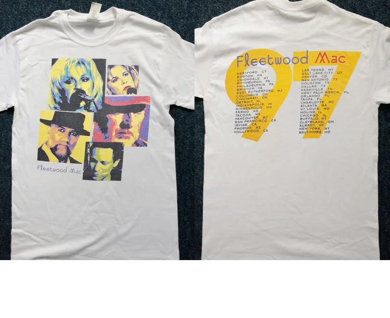 1997 Fleetwood Mac Back And Loving It Reunion Tour T-Shirt