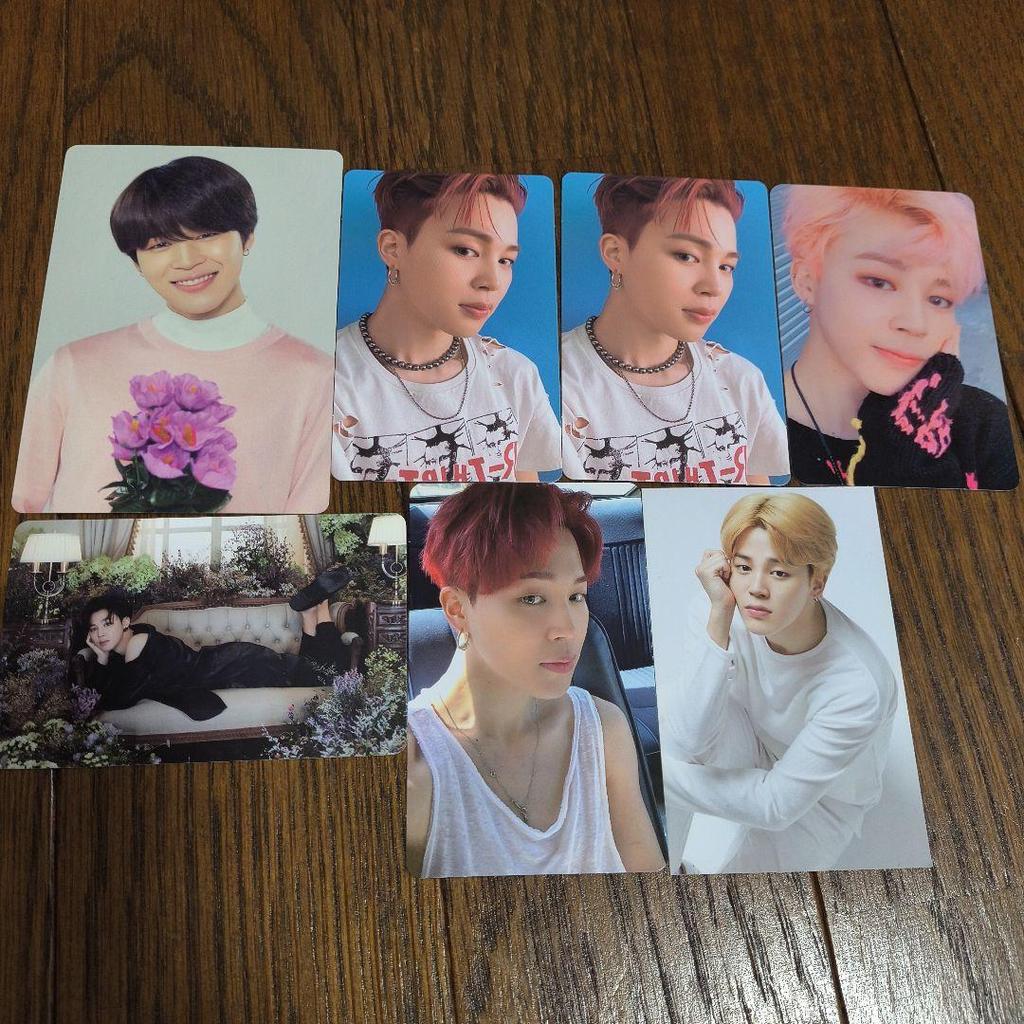 [USED] BTS Jimin trading card