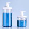 500/1000ML Clear Wide Mouth Liquid Container - Bath Gel Soap Dispenser Shampoo Lotion Bottles for Hand Washing And Sub Bottle