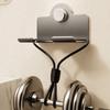 Punch Free Suction Cup Hair Dryer Holder Carbon Steel Hairdryer Stand Hair Dryer Bracket  for Home