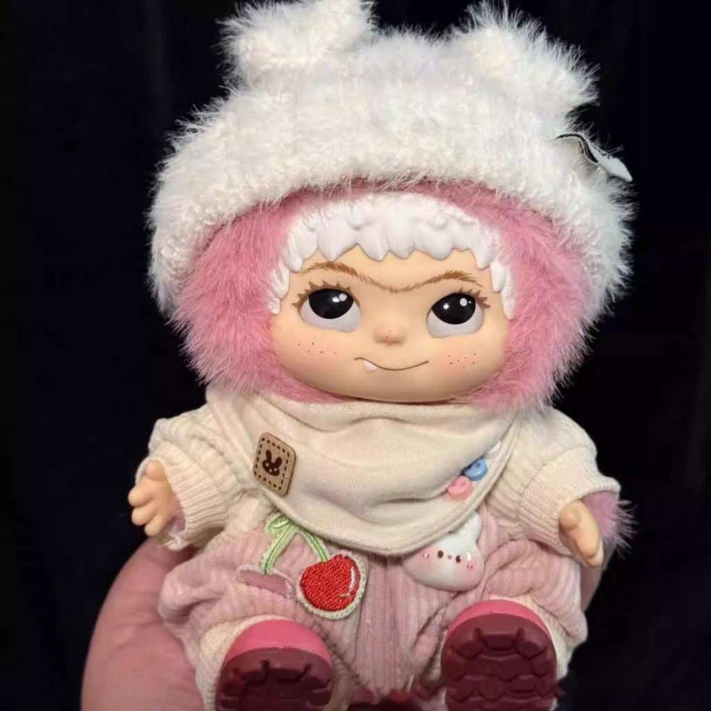 Suitable for 20 Cm Wakuku  Hip Party Bib Clothes Cotton Doll Blind Box Plush Doll Clothing