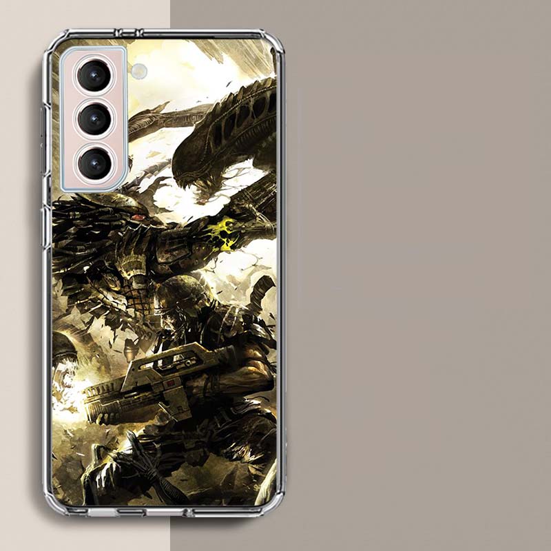 Custodia per Telefono Alien vs Predator Per Samsung A17 A56 A36 A26 A16 A55 A35 A25 A15 A05S Galaxy A71 A51 A41 A31 A21S A70 A50 A40 A30 A2