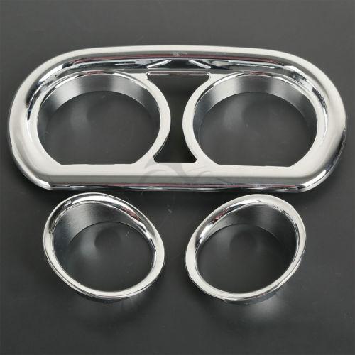 Motorcycle Inner Fairing Speedometer Radio Speaker Trim Kit For Harley Road Glide 2015-2020