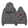 Alice in Borderland Hoodie – Unisex Black Double Sided Fleece Sweatshirt, Playing Card Suits & Japanese Kanji Drip Print, AIB Anime Streetwear