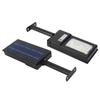 2 Stück 117LED Solarleuchte 50W Highlight Induktionsstraßenlampe für Garten Hof Weißes Licht