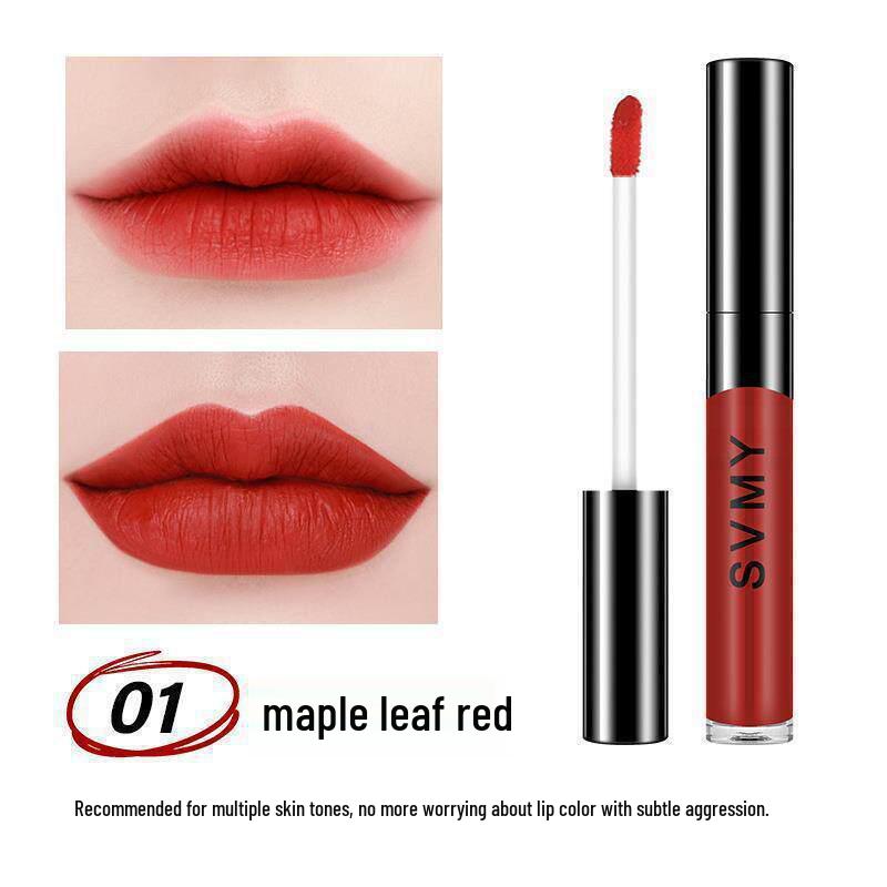 Matte Velvet Lip Glaze: Long-lasting, Stained Finish Lipstick and Gloss for Women