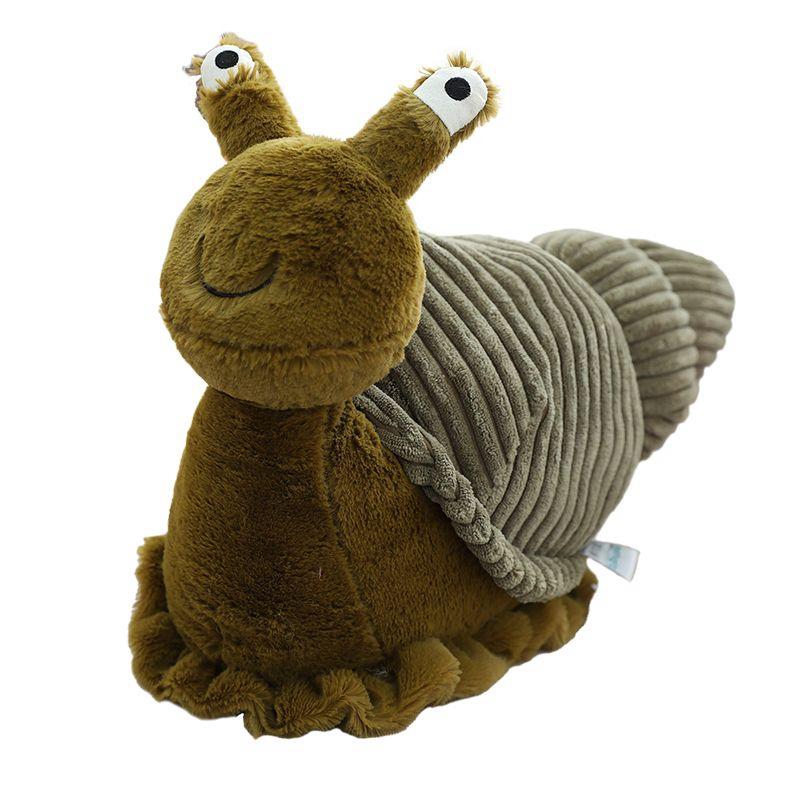 28CM Cute Ugly Snail Doll Plush Toy Cartoon Fabric Simulation Crawling Soft Fun Toy Children Christmas Birthday Gift -4