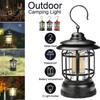 Outdoor Cob Camping Light Multifunctional Retro Portable Led Hanging Emergency Lamp Tent Light