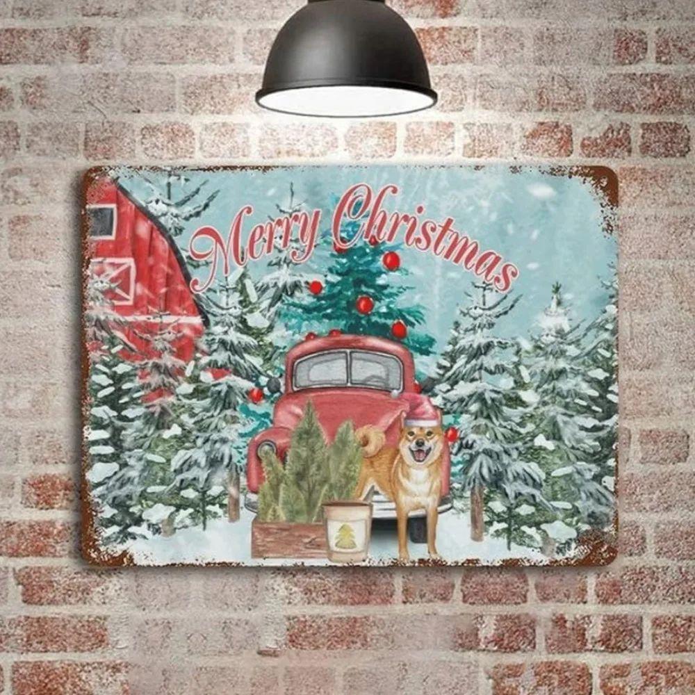 Retro Metal Paintings, Furniture, Living Room Decoration 20x30cm