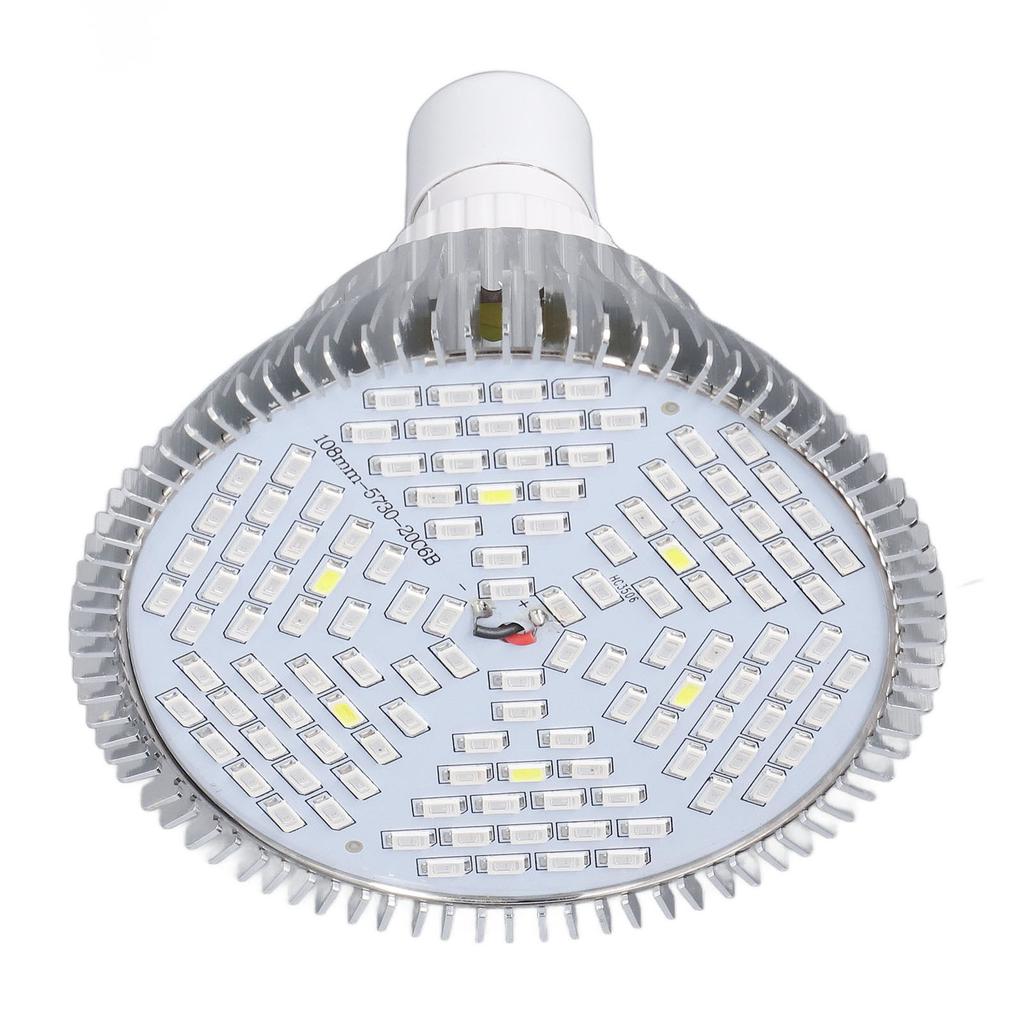 LED Pflanzenlampe E27 Geringer Stromverbrauch Vollspektrum Geringe Wärmeentwicklung LED Pflanzenwachstumslampe 85‑265V 80W,