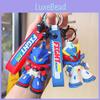 Premium Cartoon Transformer Keychain Accessory Adorable Robot Bag Charm Silicone Material