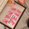 2026 Koreanische Süße Rosa Schleife Haarnadel Mädchen Damen Y2K Haarspange Lolita Entenschnabel Clip Seitenclip Kopfschmuck Haarschmuck