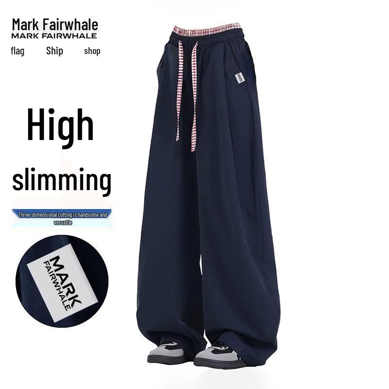 MARK FAIRWHALE Unisex Summer Loose Quick-Dry Casual Paratrooper Pants L