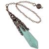 Pendulum Crystal,Natural Crystal Pendulums for Dowsing,Spiritual Pointed Crystal for Witchcraft Supplies,Divination Tool