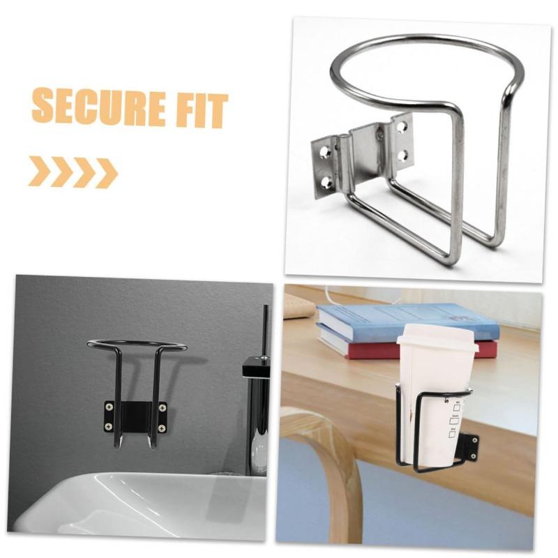 1/2/4pcs Multi-purpose Iron Cup Holder - Car RV Yacht Beverage Holder Fixed Teacup Seat Kettle Holder