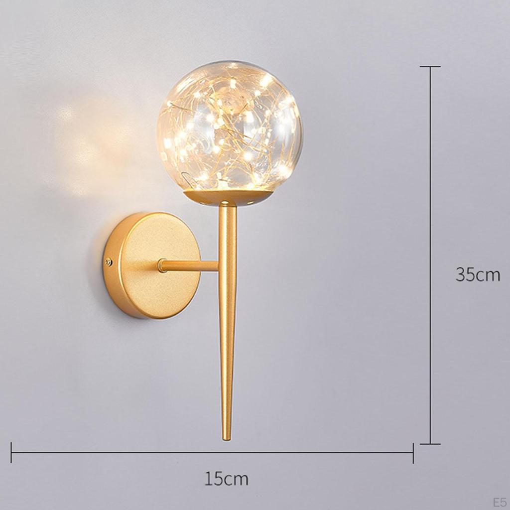 LED Stylish Wall Mount Sconce Fairy Lamps Nightlight for Balcony Indoor Industrial Bathroom