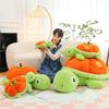 Cute And Cuddly Plush Toy Good Persimmon Turtle For Kids And Girls, Cartoon Style