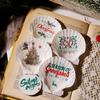 Yuletide Memories Stickers Rub-on Transfer Stickers Scrapbook Journal Stickers for Christmas Cards Photo Album