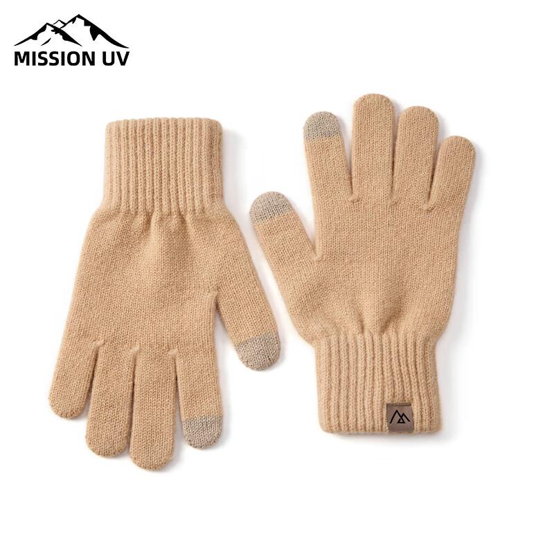 

Женские зимние утолщенные шерстяные вязаные перчатки MISSION UV MUS071