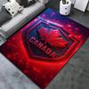 Canada Men's National Soccer Team Carpet Rug for Living Room Bedroom Home Sofa Decoration,Kids play Non-slip Floor Mat