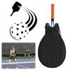Tennis Racket Carrying Bag Waterproof Tennis Racquet Crossbody Bag Zipper Closure Pickleball Paddles Shoulder Bag for Women Men