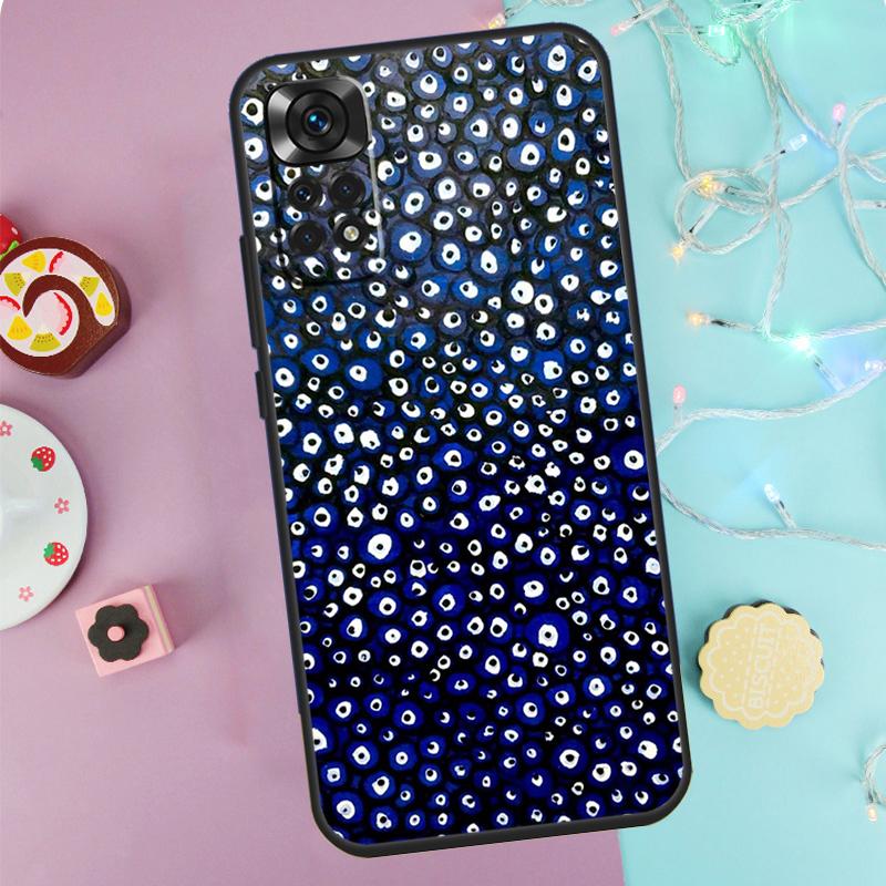 Nazar Boncugu Evil Eye Case For Xiaomi Redmi Note 9 10 11 12 13 14 Pro 9S 10S 11S 12S Redmi 14C 10C 12C 13C Cover