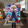 1 Stück DRAGON BALL Aufdruck Flanelldecke, Hohe Qualität für alle Jahreszeiten, Heimdekoration, Wärme und Komfort, Perfekt für Weihnachtsgeschenke