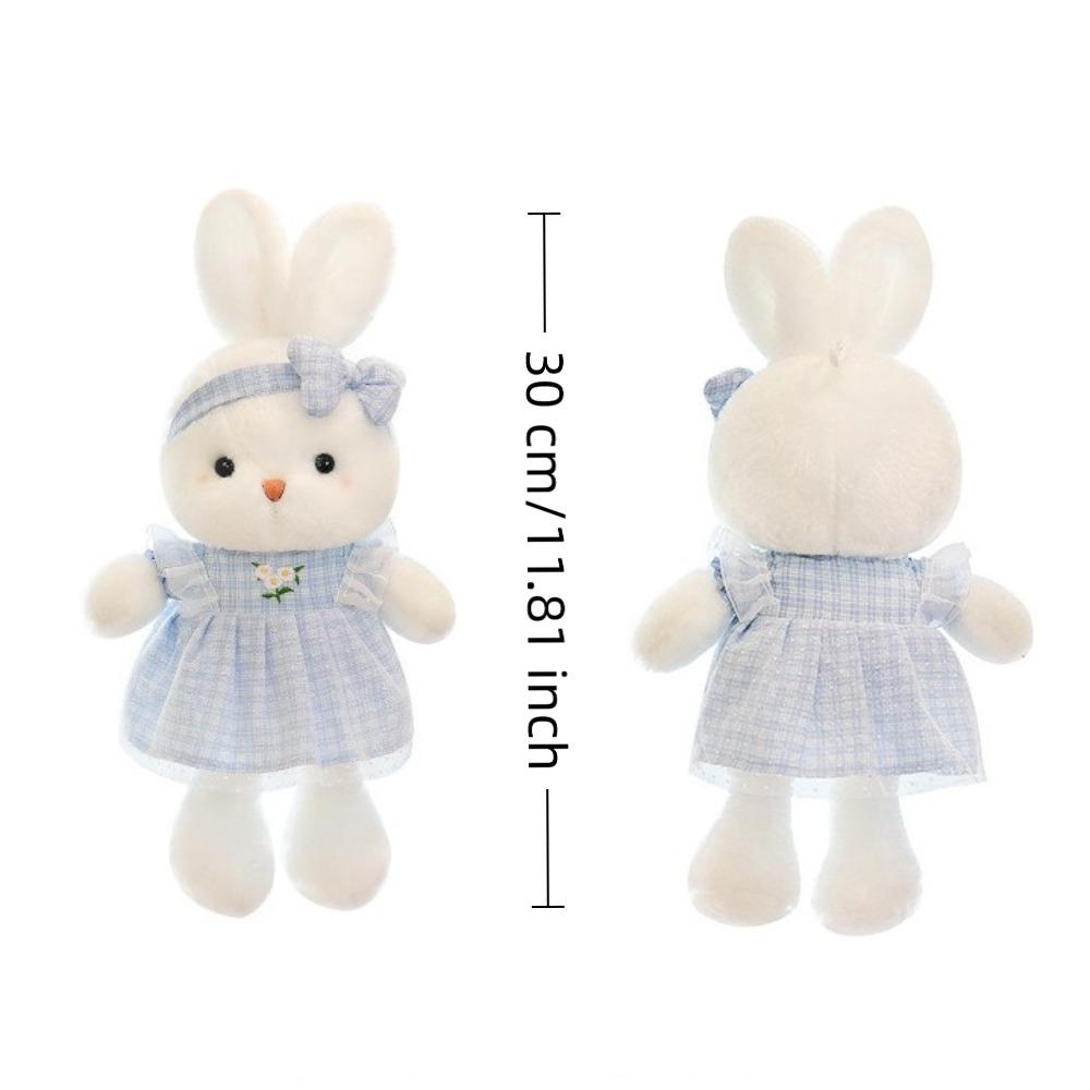 Long Ears Plush Rabbit Doll Appeasement Doll Sleep Pillow Kawaii Skirt Bunny Toy  Kids