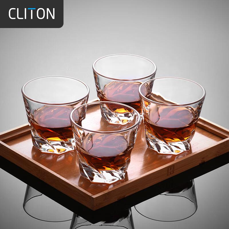 CLITON Glas Whiskeygläser
