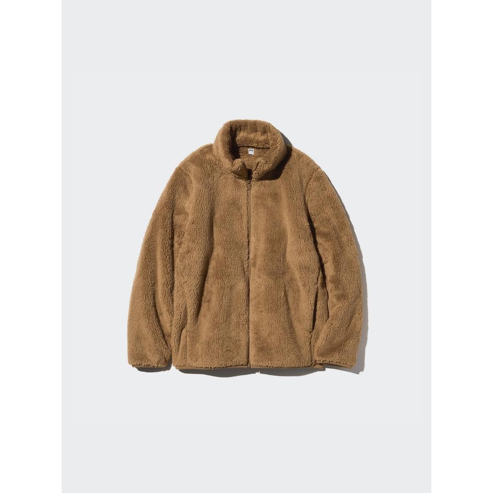Uniqlo Japan Fur Leaf Fleece Full Zip Jacket