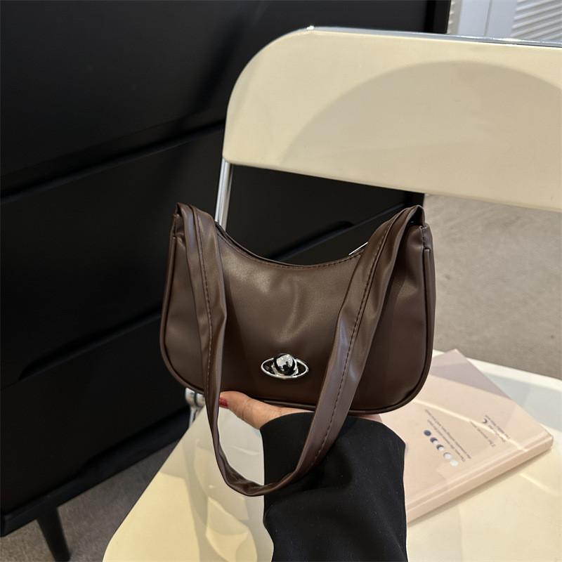 Trendy Commuter Shoulder Bag For Women Urban Chic Small Pu Tote Bag