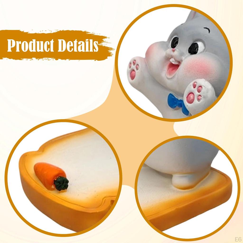 Funny Animal Phone Holder Cellphone Stand Display Gift Ornament Resin Smartphone Bracket Sensory Toy